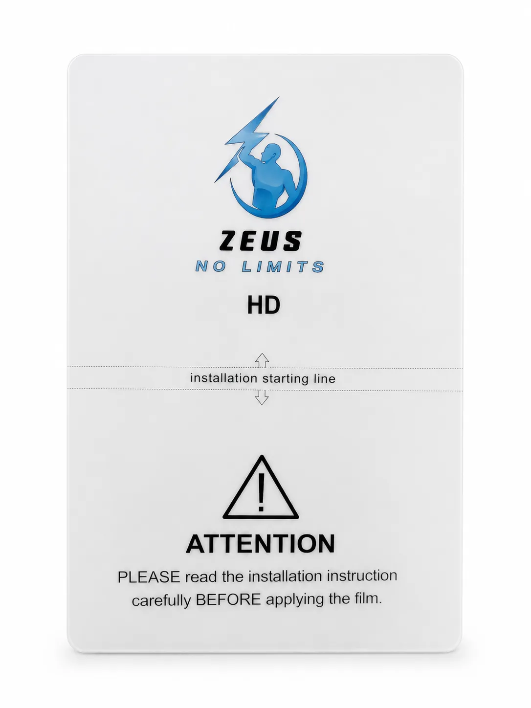 Hidrogel Zeus en aplicación